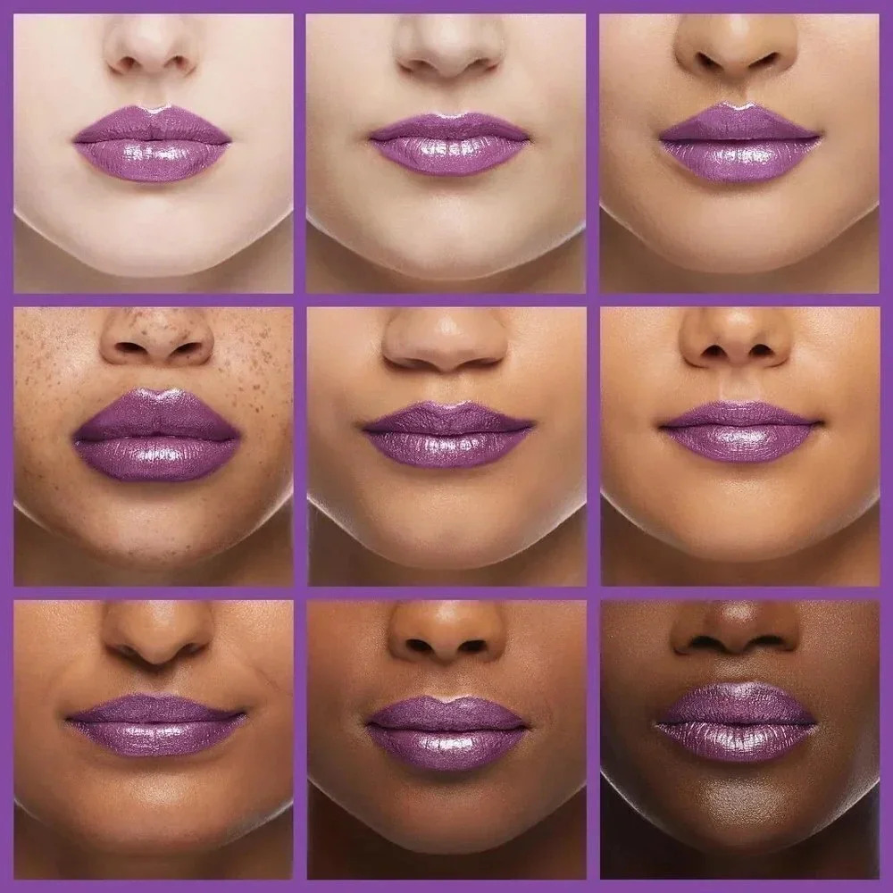 Oulac Metallic Glitter Purple Lipstick for Women 4.3 g/0.15 oz (Royal Sash(16)) - Picture 4 of 8